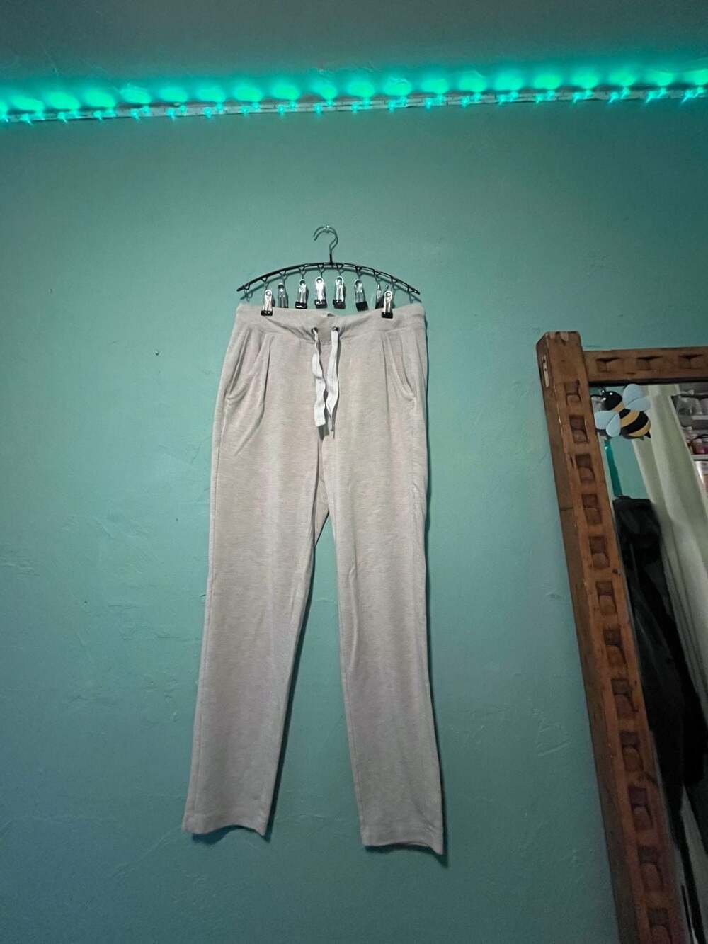 Loft Outlet Lounge Lounge Pants Size S Grey Drawstring